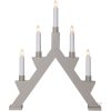 Ljusstake Zack Beige Star Trading 5 ljus / Ljus – miniatyr 1