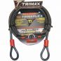 Låskabel Trimaflex Max Security Svart TRIMAX