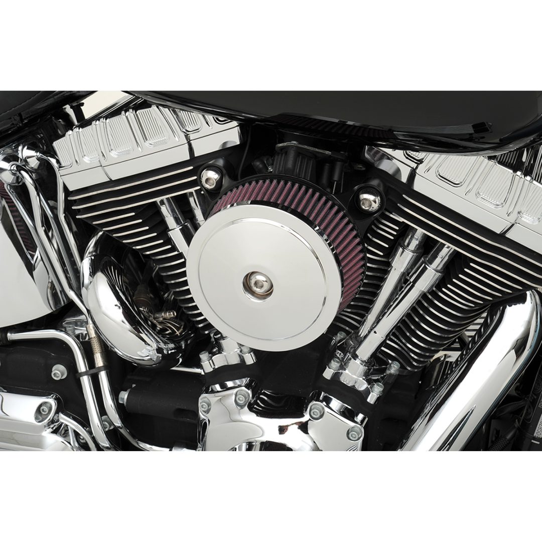 Lock Luftrenare Stealth Välvd Bobber S&S Cycle Chrome – bild 2