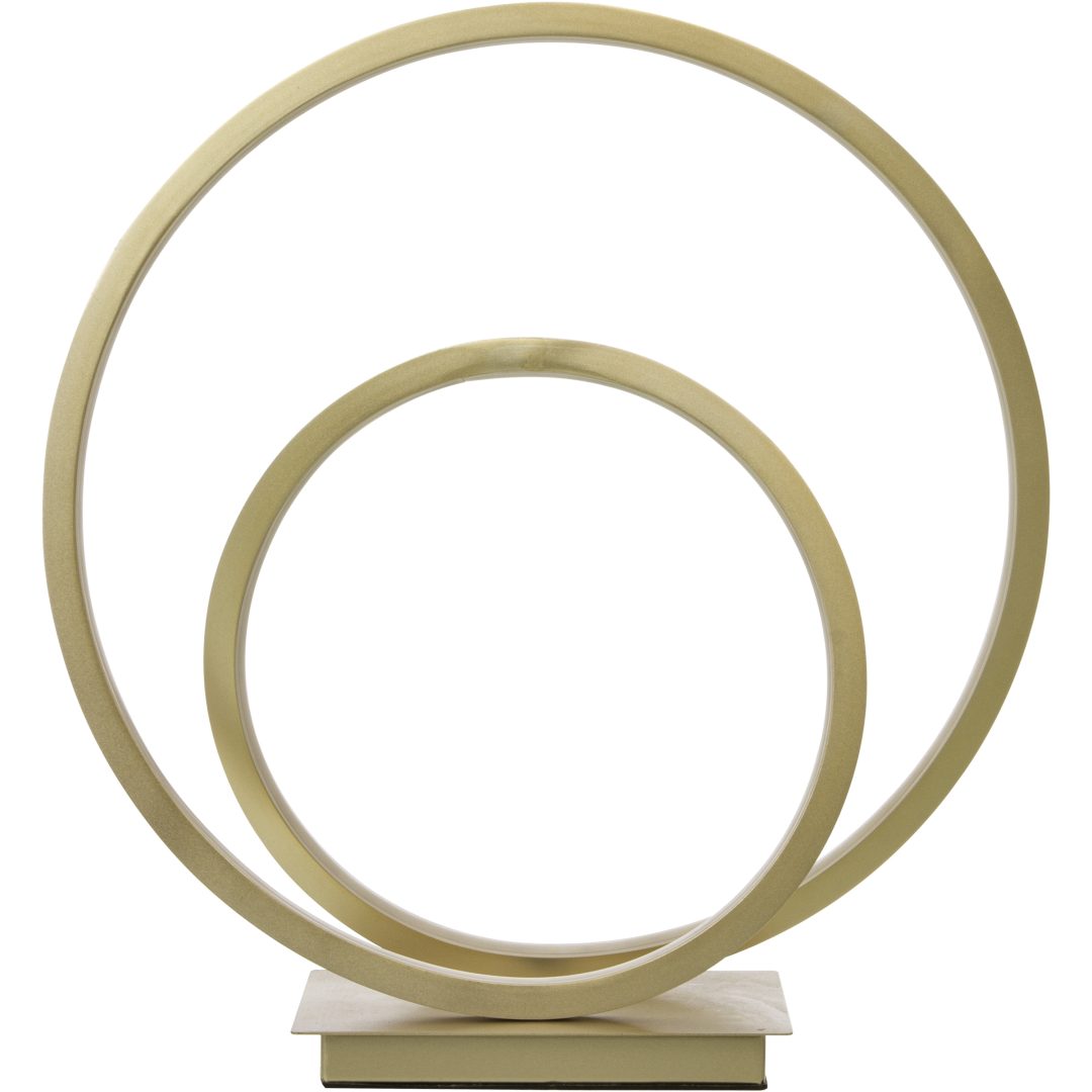 Loop Bordlampa, Stål ANETA HOME Champagne – bild 5