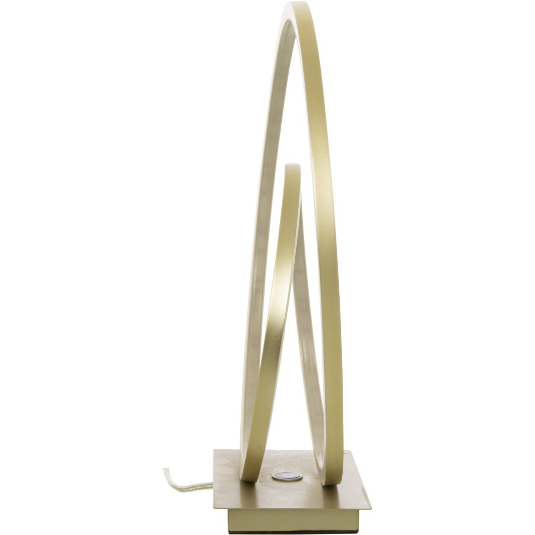 Loop Bordlampa, Stål ANETA HOME Champagne – bild 4