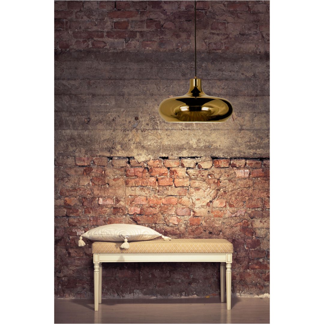 Lounge Taklampa, Mörk Guld ANETA HOME Sockel E27 Mörk Guld – bild 2