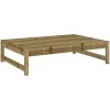 Loungegrupp 2 delar impregnerad furu vidaXL – miniatyr 5