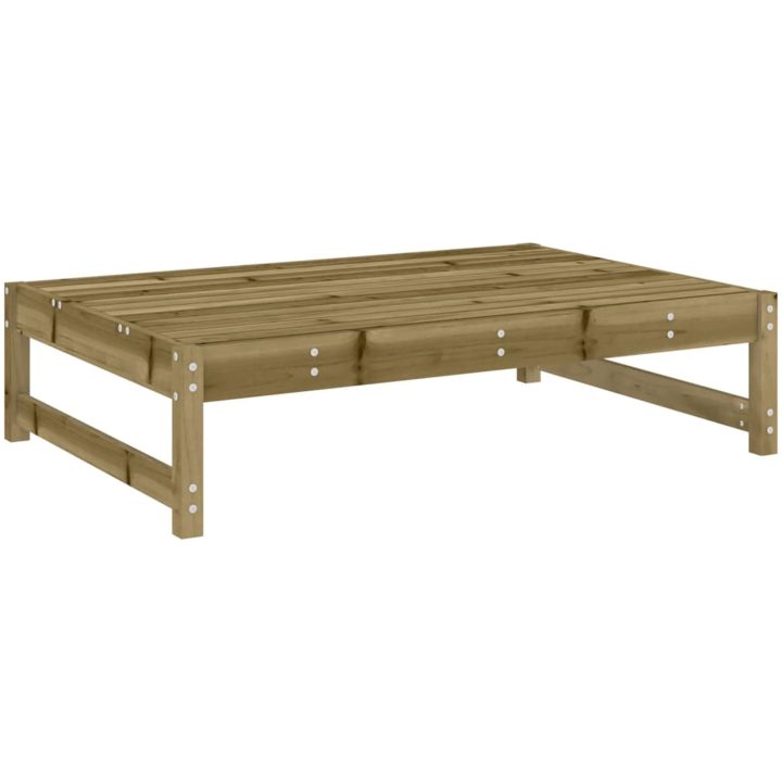 Loungegrupp 2 delar impregnerad furu vidaXL – bild 5
