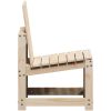 Loungegrupp 3 delar massiv furu vidaXL – miniatyr 5