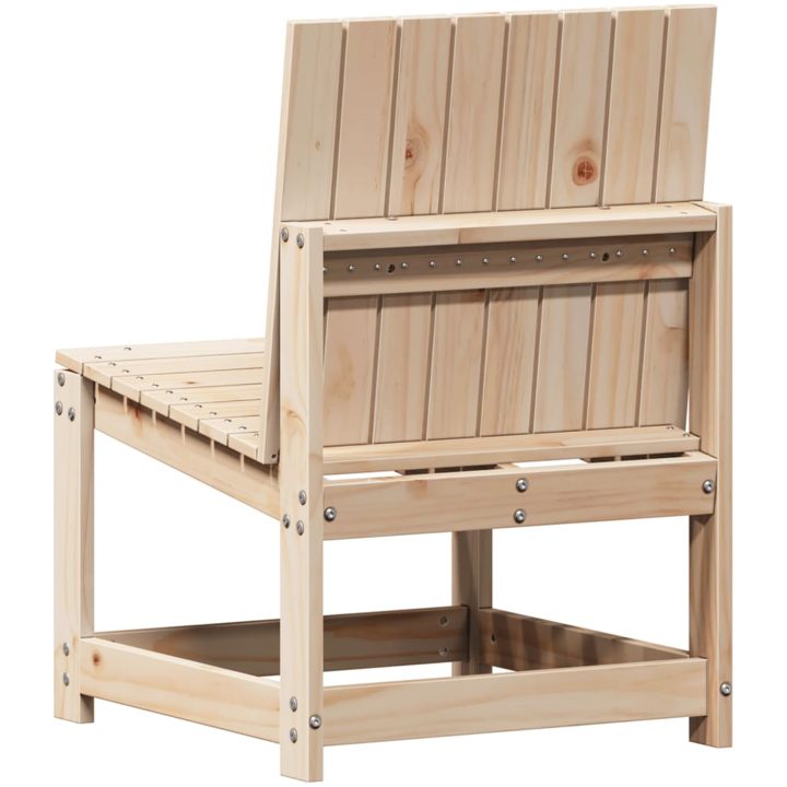 Loungegrupp 3 delar massiv furu vidaXL – bild 6