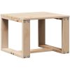 Loungegrupp 3 delar massiv furu vidaXL – miniatyr 7