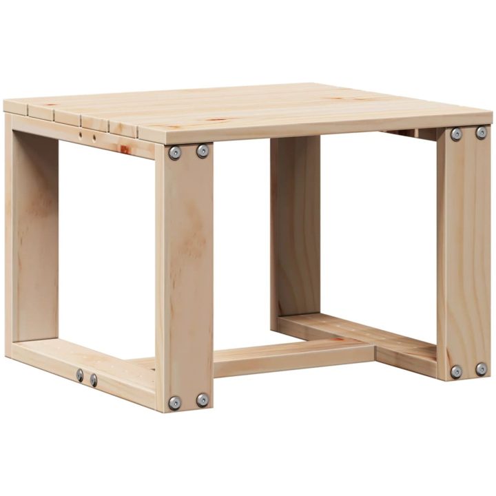 Loungegrupp 3 delar massiv furu vidaXL – bild 7