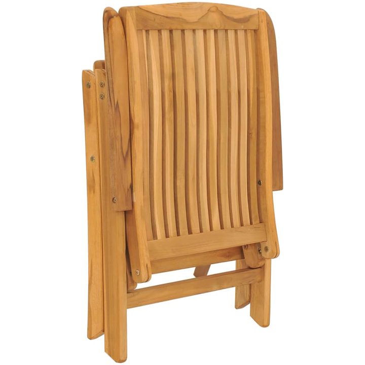 Loungegrupp 3 delar massiv teak vidaXL – bild 7