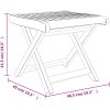 Loungegrupp 3 delar massiv teak vidaXL – miniatyr 9