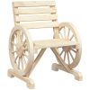Loungegrupp 3 delar massivt granträ vidaXL – miniatyr 4