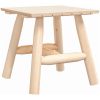 Loungegrupp 3 delar massivt granträ vidaXL – miniatyr 4