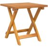 Loungegrupp 3 delar svart konstrotting & akaciaträ vidaXL – miniatyr 11