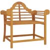 Loungegrupp 4 delar massiv teak vidaXL – miniatyr 4