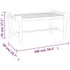 Loungegrupp 4 delar massiv teak vidaXL – miniatyr 9