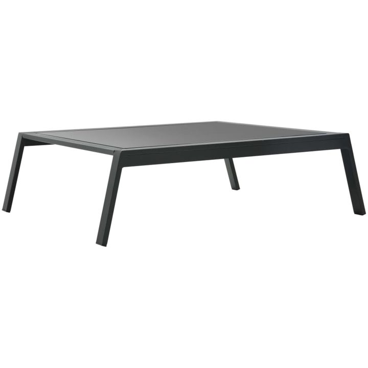 Loungegrupp för trädgården med dynor 5 delar aluminium mörkgrå vidaXL – bild 10