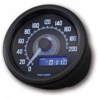 LSL Velona Speedometer Black Daytona