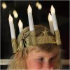 Luciakrona Santa Lucia Guld Star Trading – miniatyr 7