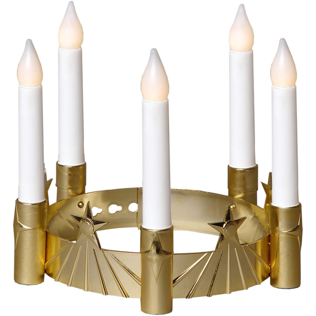 Luciakrona Santa Lucia Guld Star Trading – bild 6