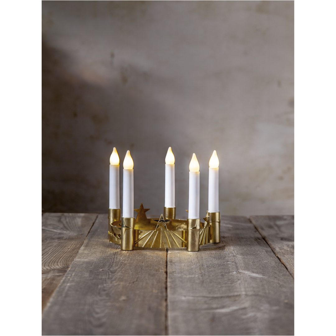 Luciakrona Santa Lucia Guld Star Trading – bild 4