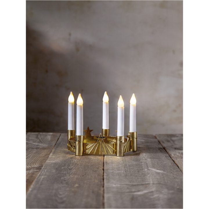 Luciakrona Santa Lucia Guld Star Trading – bild 4
