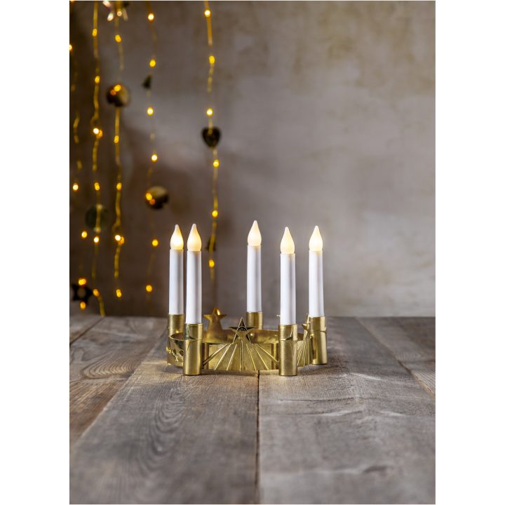 Luciakrona Santa Lucia Guld Star Trading – bild 3