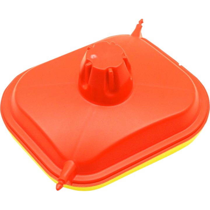 Luftboxlock Mörk Orange DT-1 RACING Skydd – bild 2