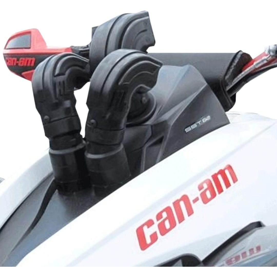 Luftboxsnorkel Svart Pulverlackerad HIGHLIFTER