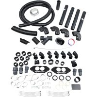 Luftboxsnorkel Svart Pulverlackerad HIGHLIFTER
