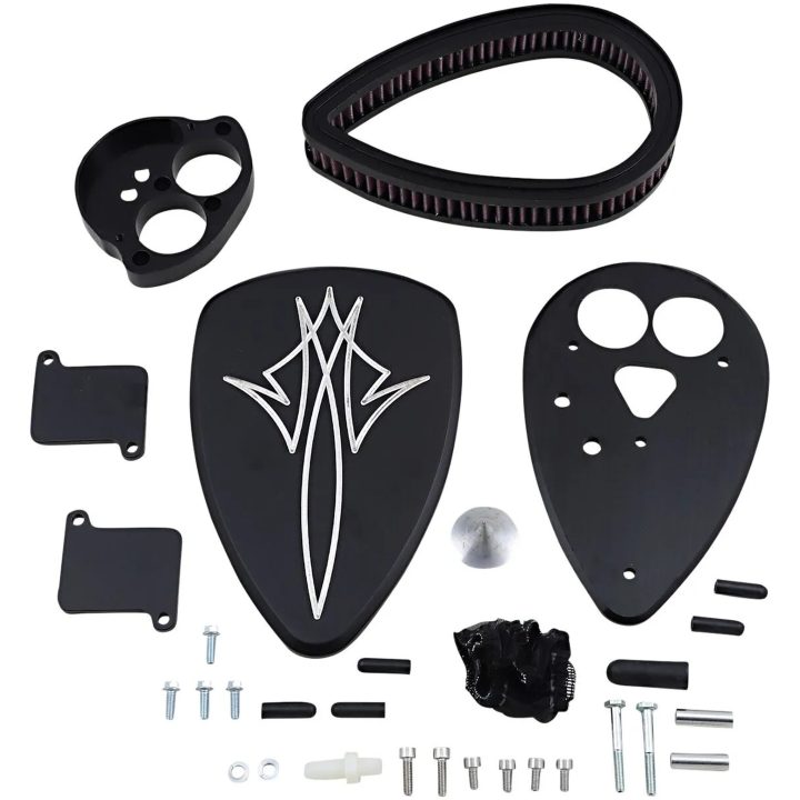 Luftfilter Big Air Kit Svart Rostfritt Stål BARON – bild 2