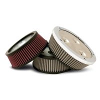Luftfilter Billet Sucker Och Big Sucker Svart/röd ARLEN NESS