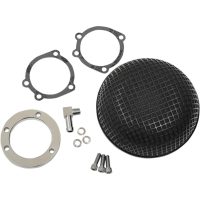 Luftfilter Bob Retro-stil Svart DRAG SPECIALTIES