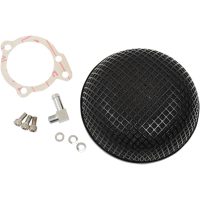 Luftfilter Bob Retro-stil Svart DRAG SPECIALTIES