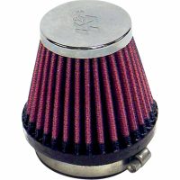 Luftfilter Clamp-On Filter Svart/Krom/Röd K & N