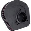 Luftfilter High-Flow K & N Black/Red – miniatyr 2