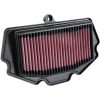 Luftfilter High-Flow K & N Black/Red – miniatyr 3