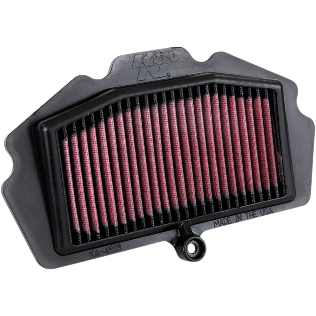 Luftfilter High-Flow K & N Black/Red