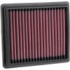 Luftfilter High-Flow K & N Black/Red – miniatyr 1