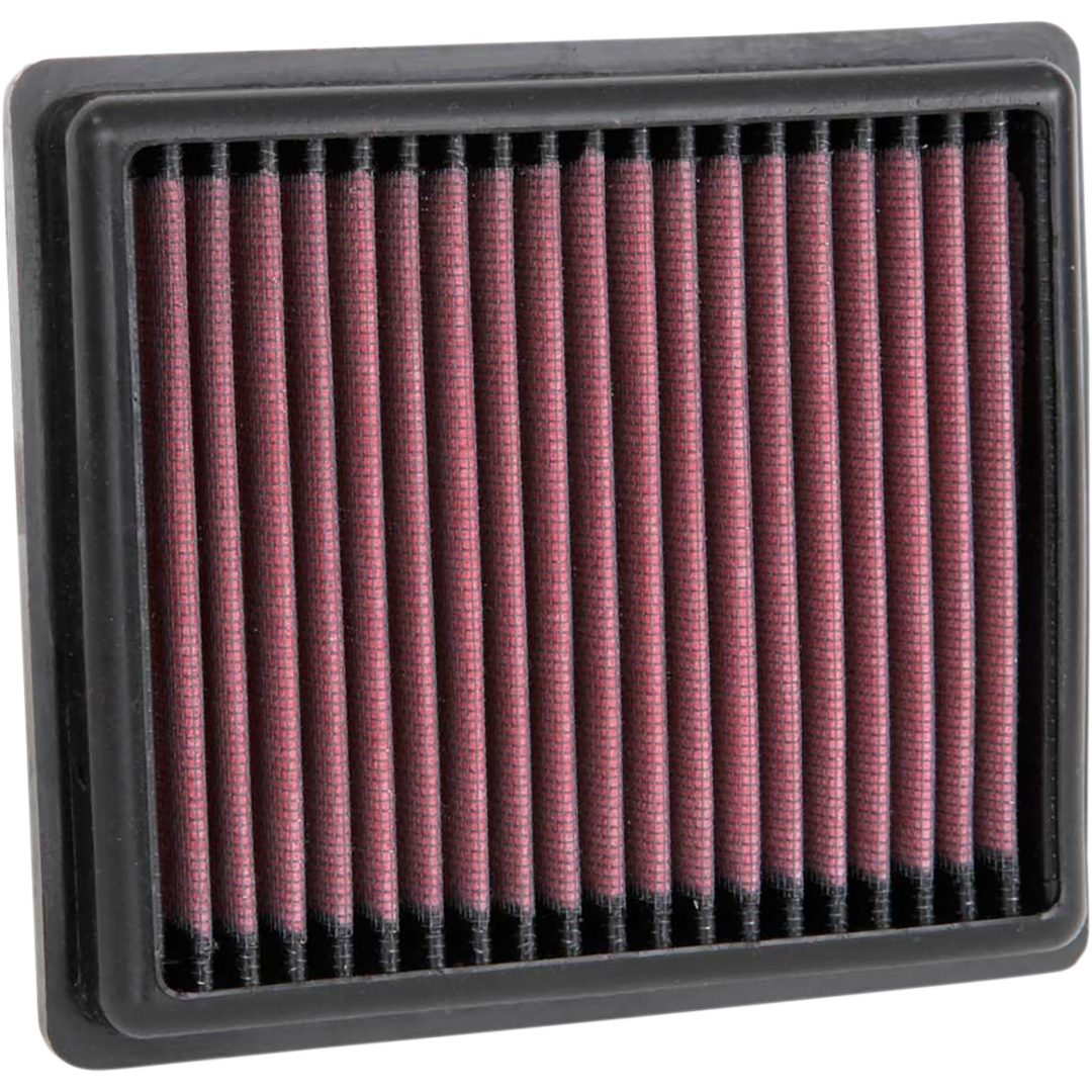 Luftfilter High-Flow K & N Black/Red