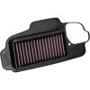 Luftfilter High-Flow K & N Black/Red – miniatyr 1