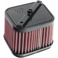 Luftfilter High-Flow Svart/Röd K & N