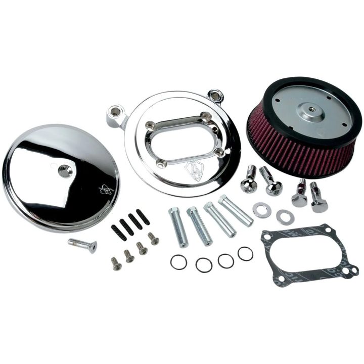 Luftfilter Kit Big Sucker Steg 1 Arlen Ness Chrome / Standard Filter – bild 3