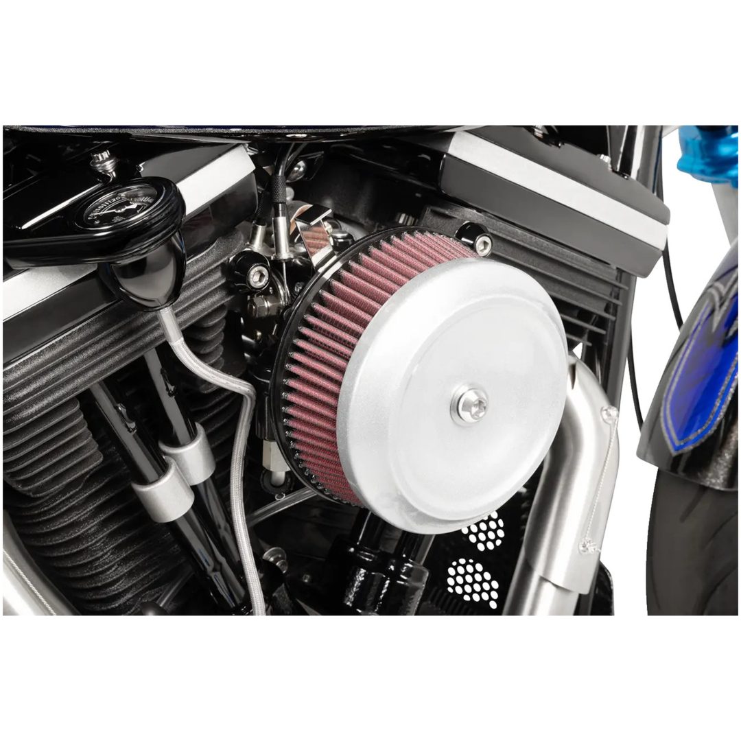Luftfilter Kit Superstock Stealth Utan Lock S&S Cycle Kit Universal E / G Förgasare – bild 2