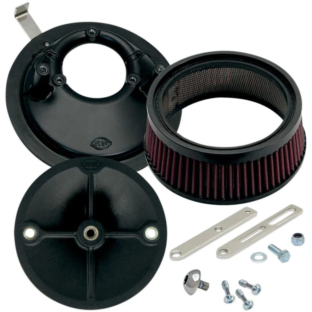 Luftfilter Kit Superstock Stealth Utan Lock S&S Cycle Kit Universal E / G Förgasare