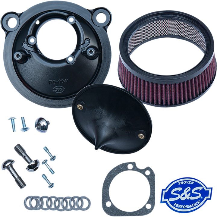Luftfilter Kit Superstock Stealth Utan Lock S&S Cycle Luftrenare – bild 2