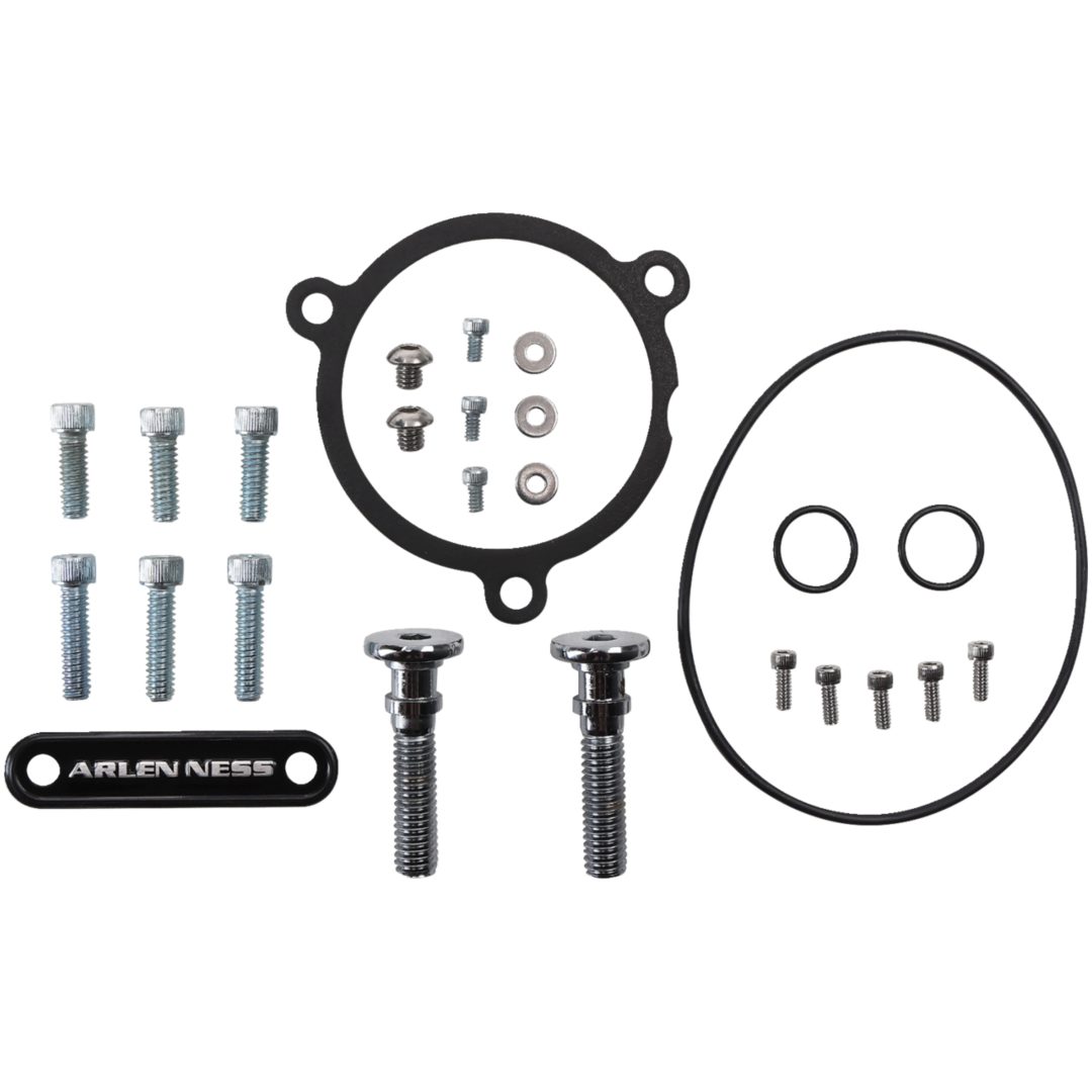 Luftfilter Monster Sucker Silver/krom ARLEN NESS Luftrenare – bild 3