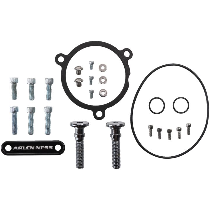 Luftfilter Monster Sucker Silver/krom ARLEN NESS Luftrenare – bild 3