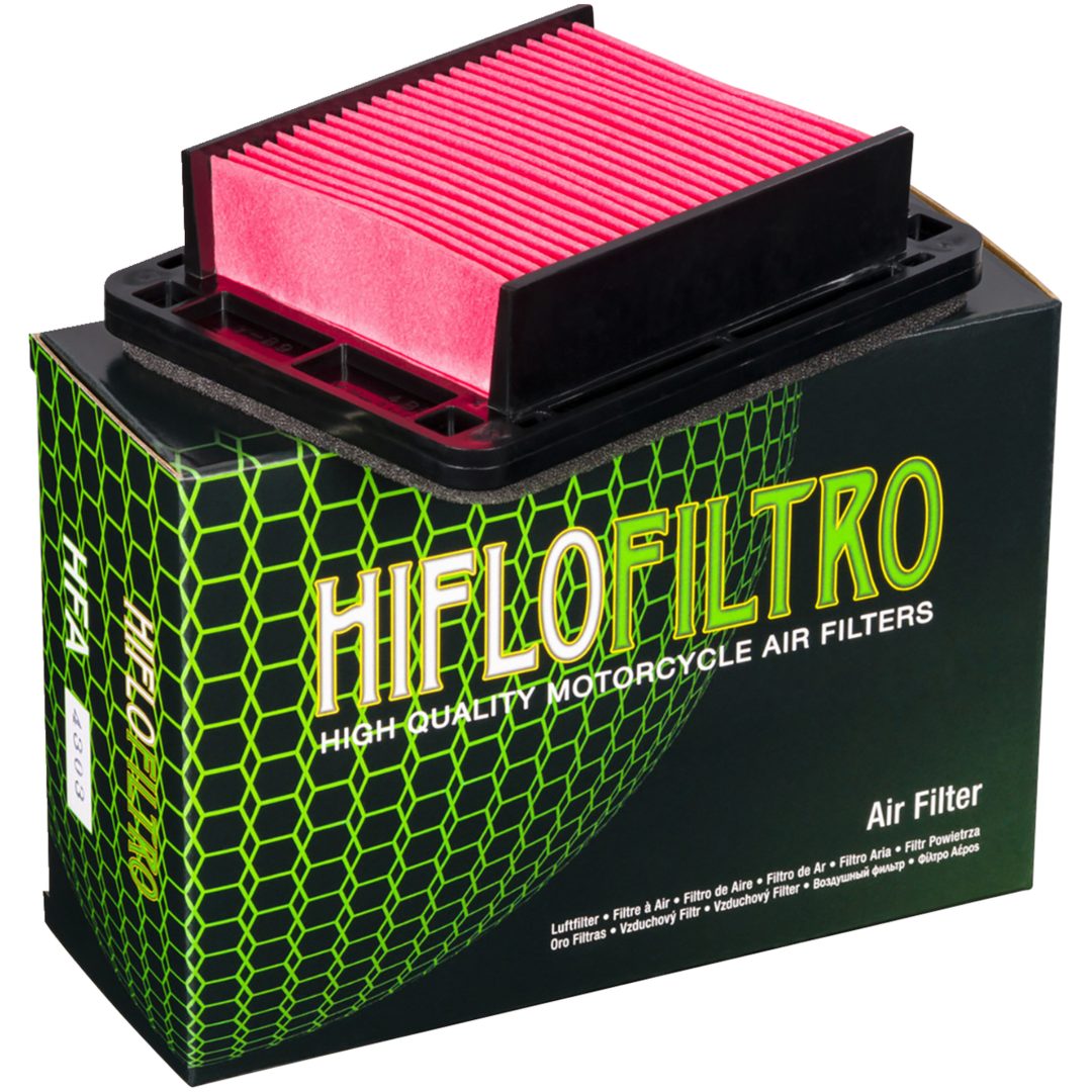 Luftfilter Oem Ersättning Svart/röd HIFLO