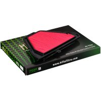 Luftfilter Oem Ersättning Svart/röd HIFLO