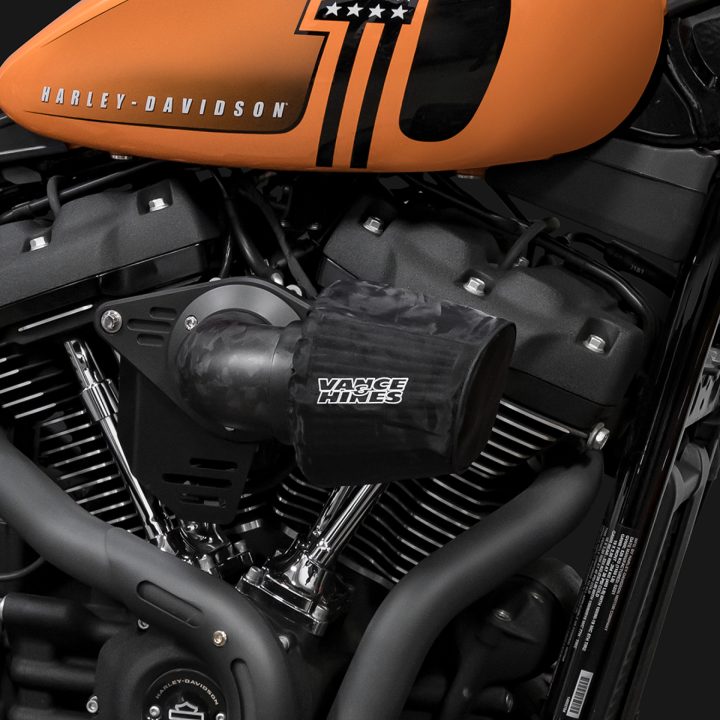 Luftfilter Regnskydd Vo2 Svart VANCE & HINES Luftfilter regnskydd – bild 2